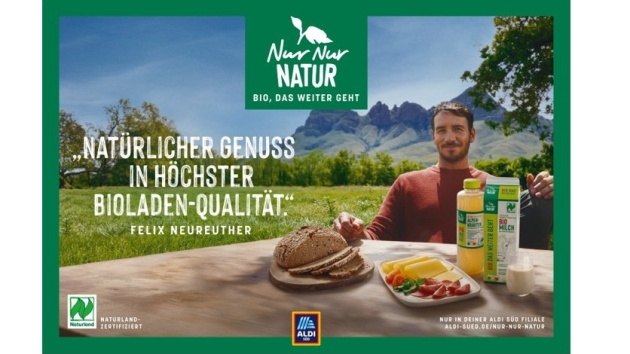 Felix Neureuther ist Testimonial der Bio-Eigenmarke von Aldi Süd - Quelle: Unternehmensgruppe Aldi Süd